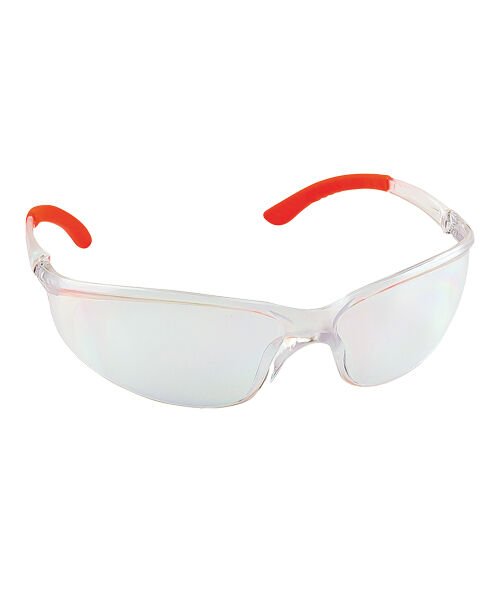 SİLİKON SAPLI KORUYUCU GÖZLÜK 602AF ŞEFFAF (BUĞULANMAZ)
