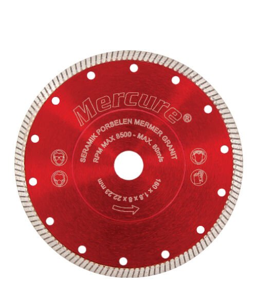 MERCURE İNCE KESİM  ELMAS TESTERE 125-1,4 mm.