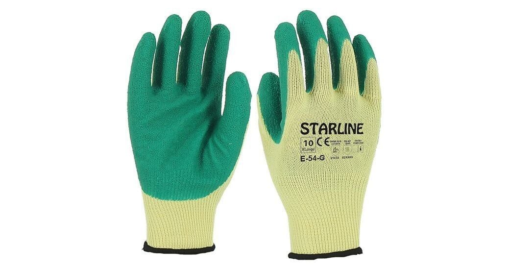 STARLİNE E-54 CAMCI LATEKS KAPLAMA ELDİVEN  XL/10