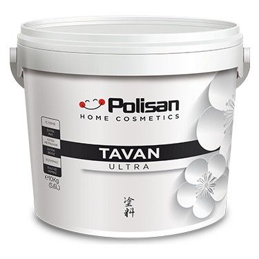 POLİSAN ULTRA TAVAN BOYASI 17,5 KG