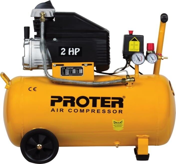 PROTER 50 LT 2,0 HP 8 BAR HAVA KOMPRESÖRÜ