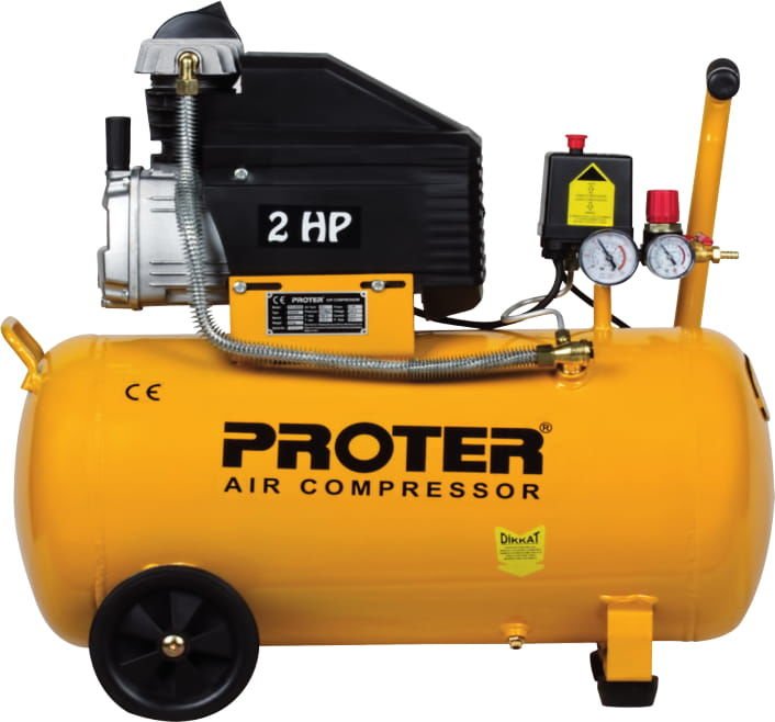 PROTER 50 LT 2,0 HP 8 BAR HAVA KOMPRESÖRÜ