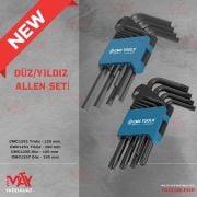 CMC1257 9 PARÇA ALYEN ANAHTAR TAKIMI UZUN
