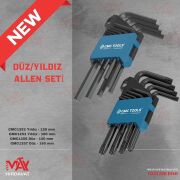 CMC1257 9 PARÇA ALYEN ANAHTAR TAKIMI UZUN