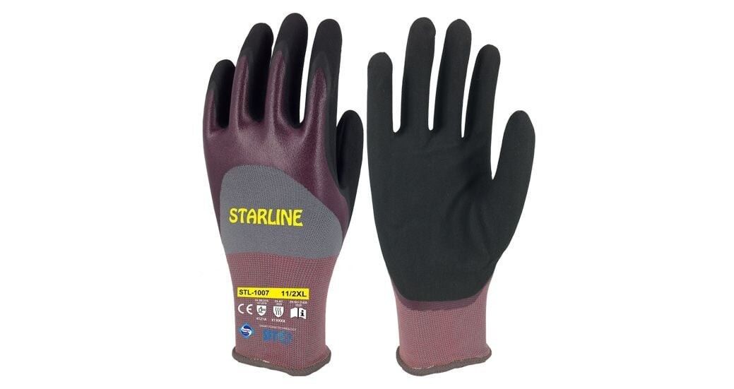 STARLİNE STL-1007 KÖPÜK NİTRİL ELDİVEN  L/9