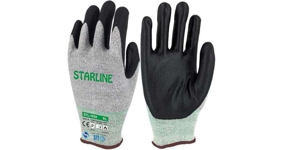 STARLİNE  STL-1020 BAMBU KÖPÜK NİTRİL ELDİVEN L/9