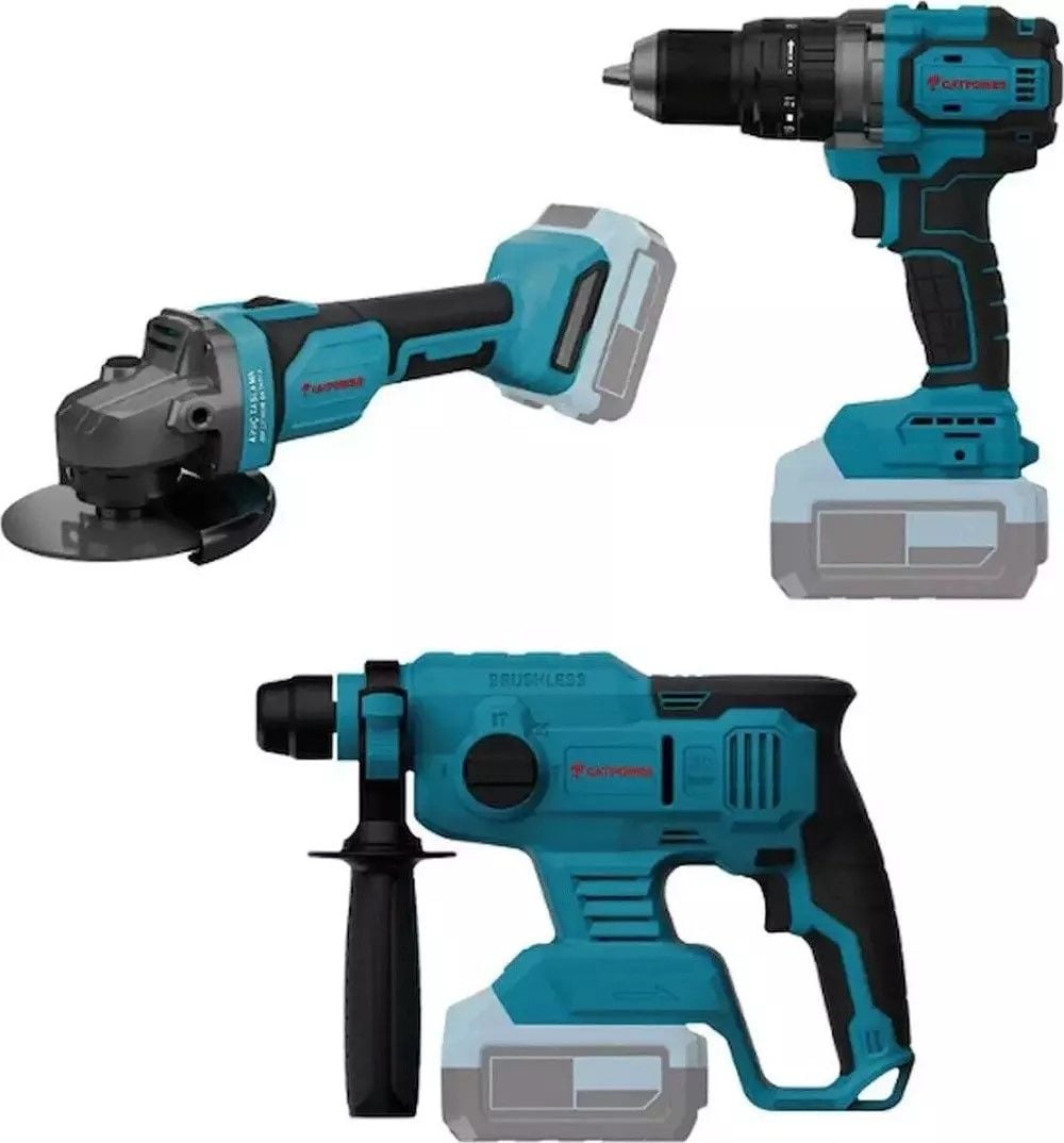 CATPOWER AKÜLÜ VİDALAMA KIRICI  TAŞLAMA 4235 3 LÜ