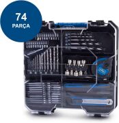 SCHEPPACH C-DTB74/2X 74 PARÇA AKÜLÜ VİDALAMA SETİ