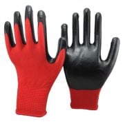 KAANFLEX KF-444 NİTRİL ELDİVEN  KIRMIZI SİYAH XL/10