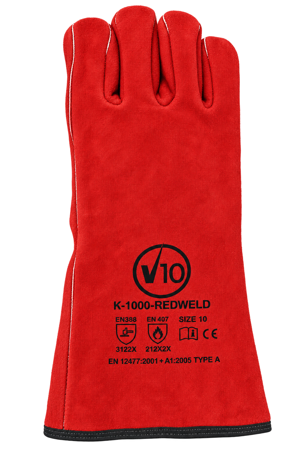 KAYNAKÇI ELDİVENİ V10 K-1000 REDWELD